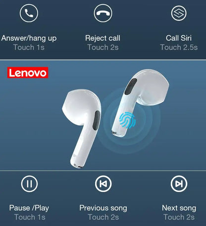 Lenovo LivePods HT38 TWS Auriculares Bluetooth Mini Auriculares